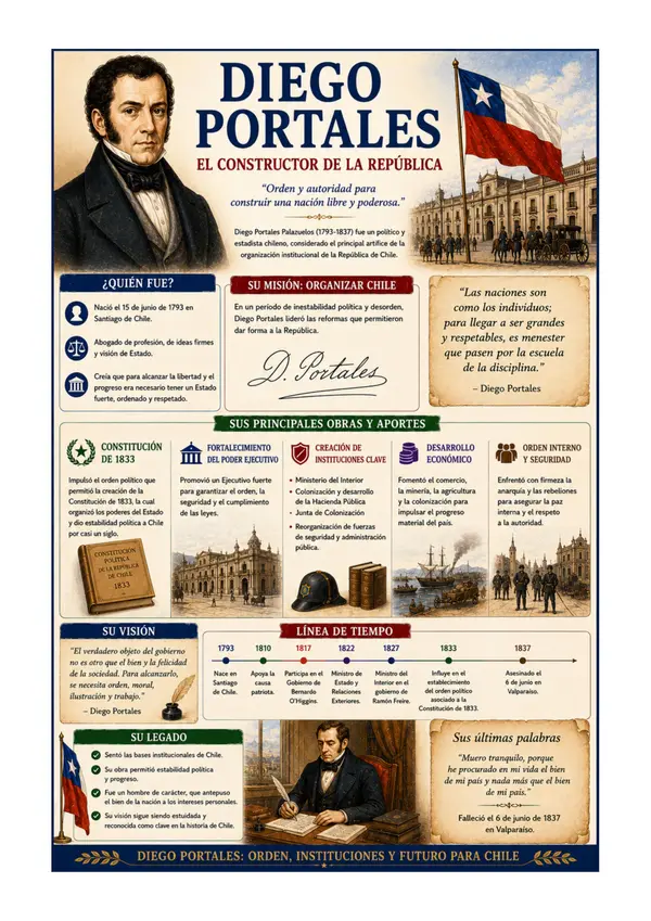 Diego Portales | El Constructor de la República