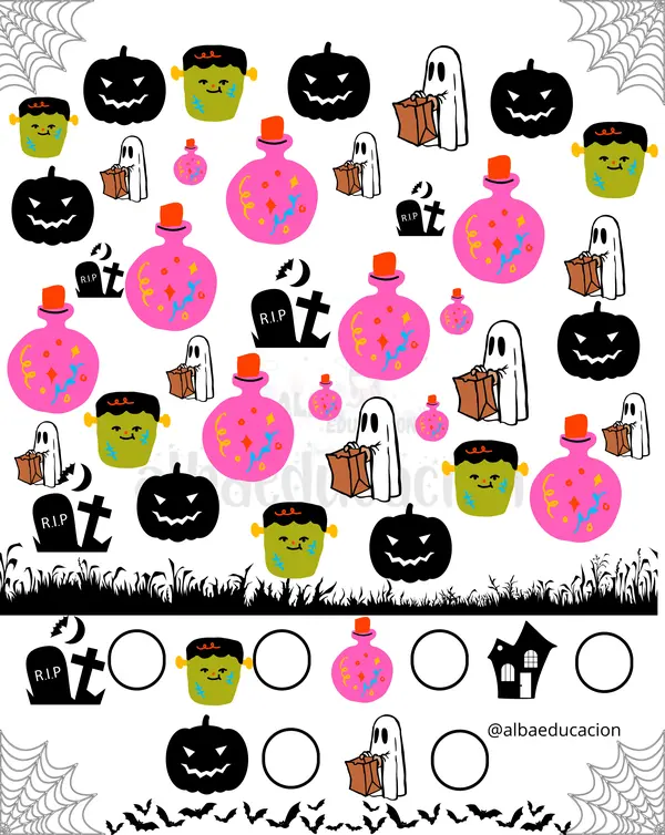 material de Halloween