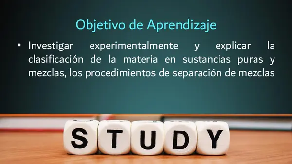 Clasificación de la materia 7 básico Ciencias 