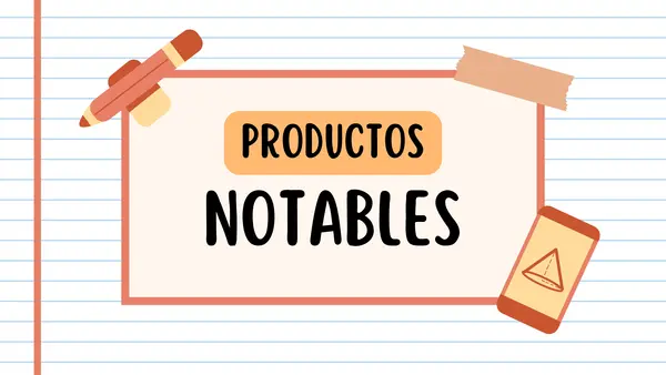 Productos Notables
