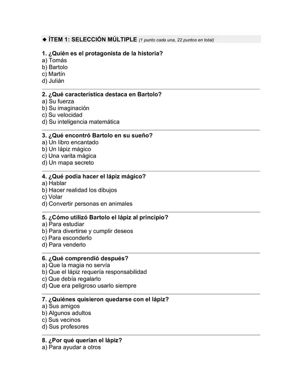 Prueba del libro Los sueños mágicos de Bartolo (Mauricio Paredes)