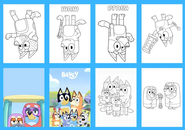 Mini Libros Para colorear