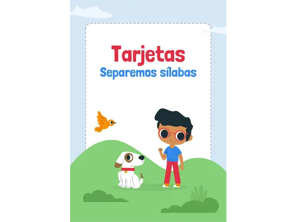 Tarjetas de Segmentación Silábica 