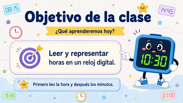 El reloj digital 