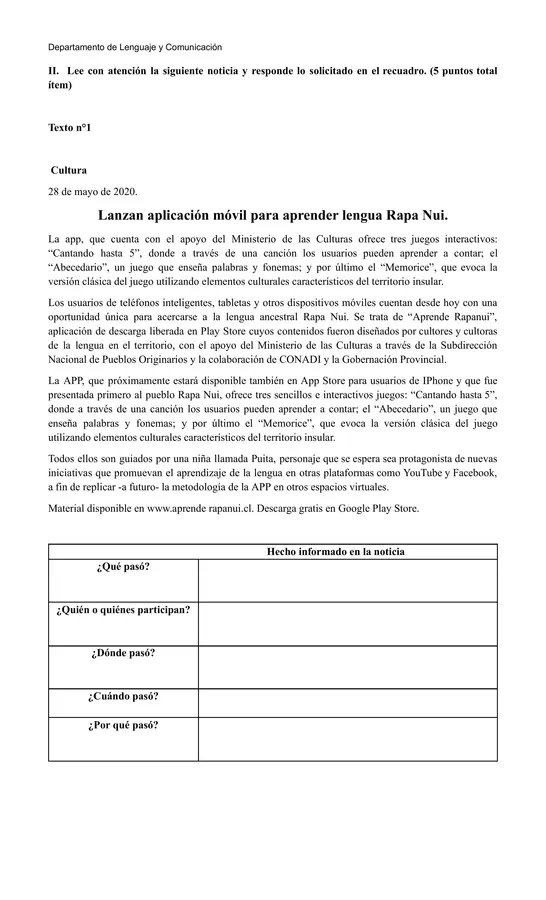 Evaluación de Argumentación: Tesis, Falacias y Medios de Comunicación-Géneros discursivos