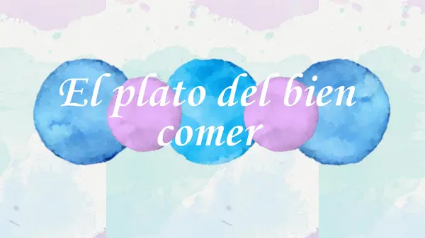 El plato del bien comer
