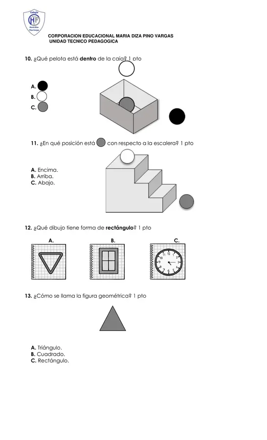 evaluación diagnóstica