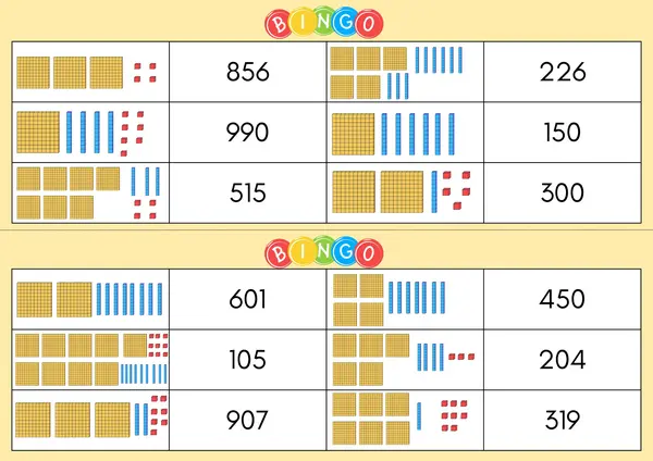 Bingo representación pictórica 