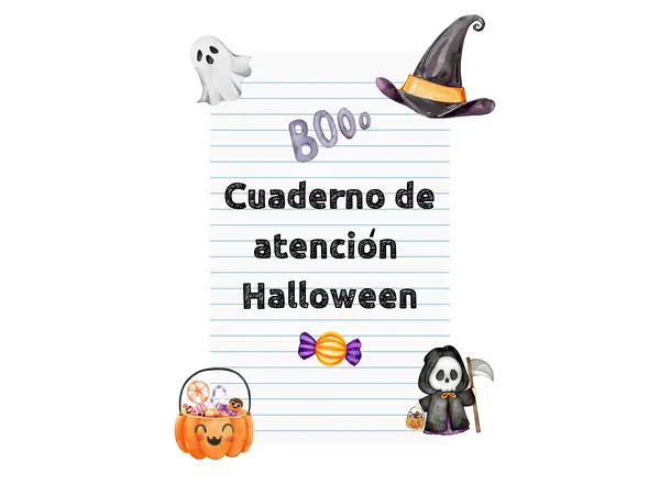 Cuadernillo de atención Halloween