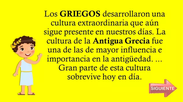 JUEGO INTERACTIVO: "LOS GRIEGOS"