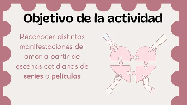 Inicio: El amor en pantallas 8° básico 