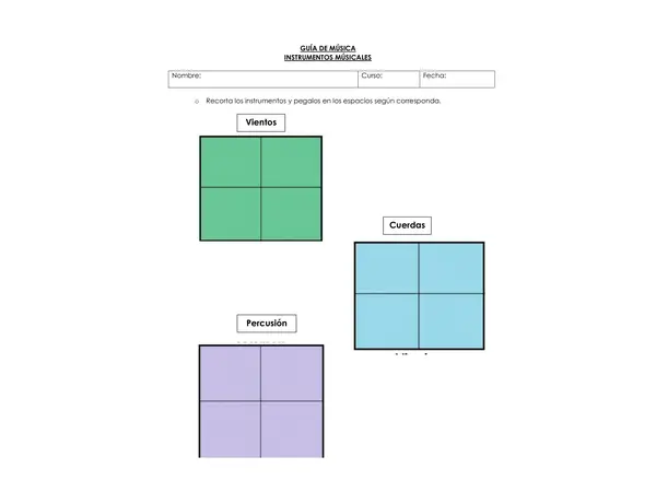 Instrumentos Musicales - Clasificación (Cuerda - Viento-Percusión)