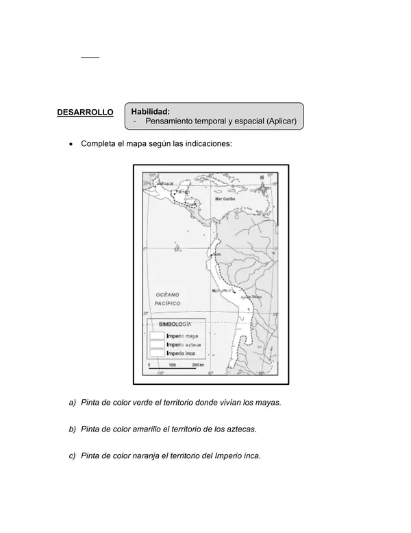 DIFERENCIAS DE LAS CIVILIZACIONES AMERICANAS (GUÍA DE APRENDIZAJE)