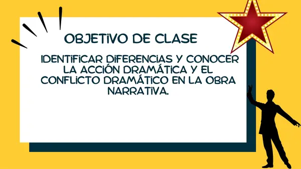 acción y conflicto dramático 1 medio.