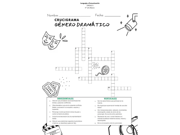 Género Dramático - 5°año Básico