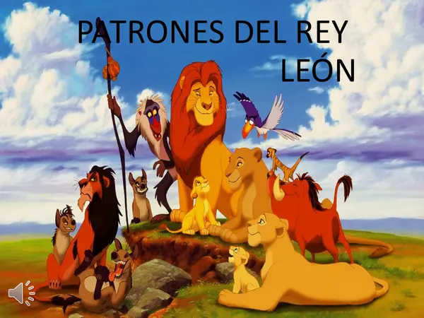 patrones del rey león