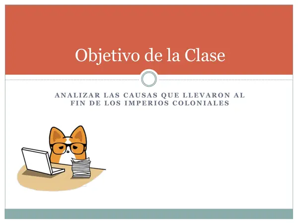 El Fin de los Imperios Coloniales