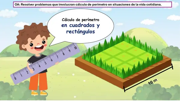 PPT Perímetro de un cuadrado y rectángulo