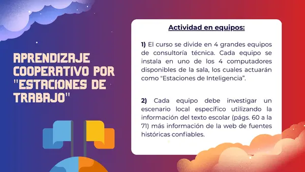 Segundo Medio: Estaciones de Aprendizaje: Escenarios Locales de la Guerra Fría 