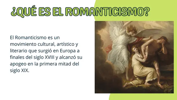 Romanticismo I° Medio