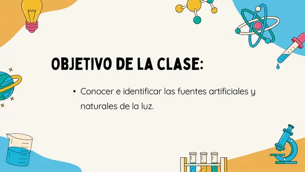 La luz 3° básico