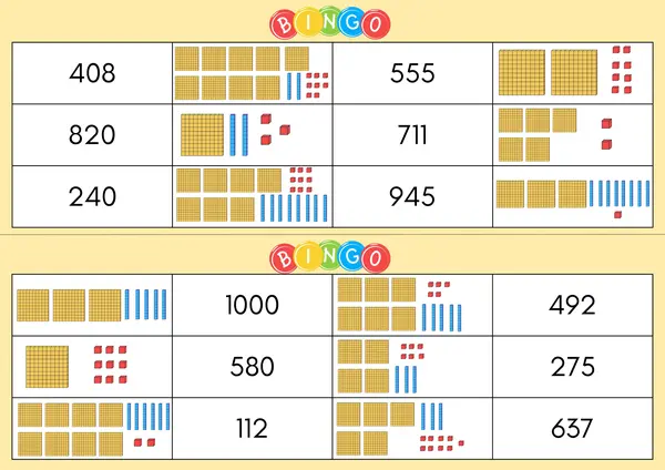 Bingo representación pictórica 