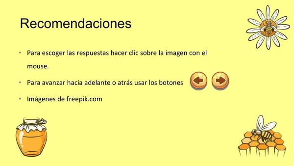 La Abeja Haragana. Clase N°5. Preguntas de comprensión