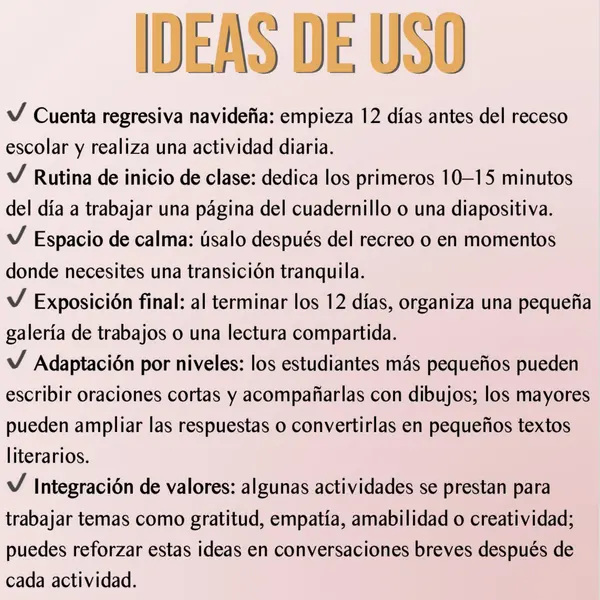 12 días para Navidad. Arte y escritura