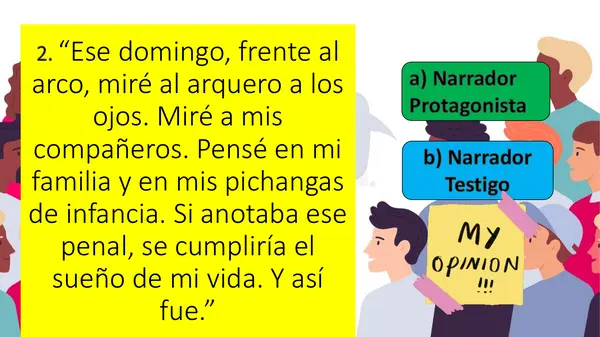 Juego tipo de narradores