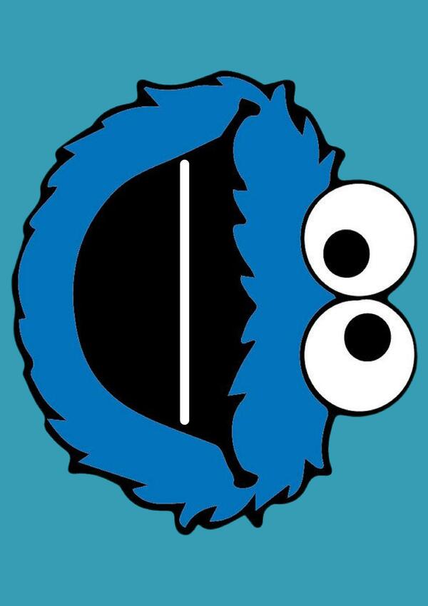 Monstruo de las Galletas (Las sílabas y letras)