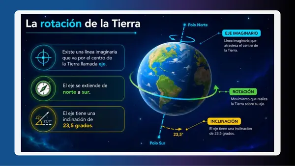 Movimiento de Rotación de la Tierra