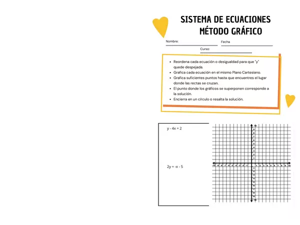 Sistema de Ecuaciones - Método Gráfico 