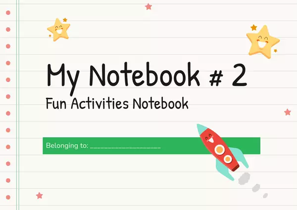 My Notebook 2 - Fun Activities