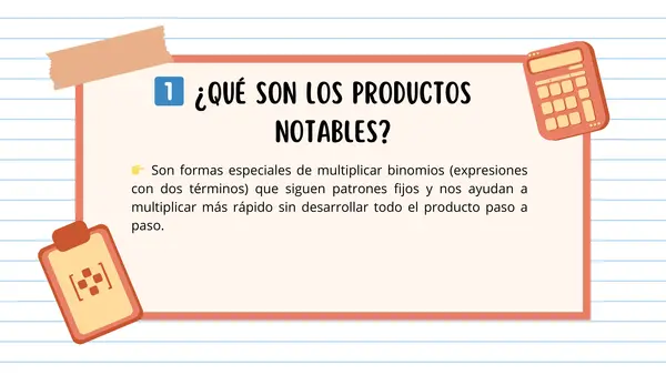 Productos Notables