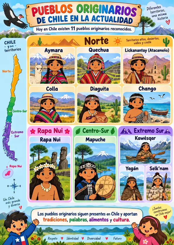 Pueblos originarios en la actualidad 