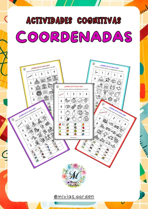 Actividades de Atencion: Coordenadas