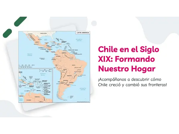Conformación del territorio chileno.