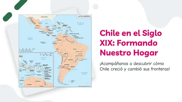 Conformación del territorio chileno.