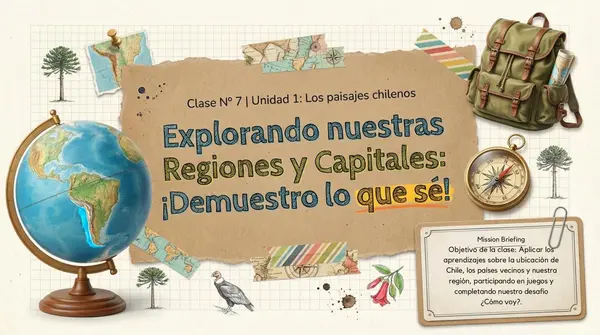 Clase 7 Lección 1 Unidad 1 "Explorando nuestras regiones" 2° Básico
