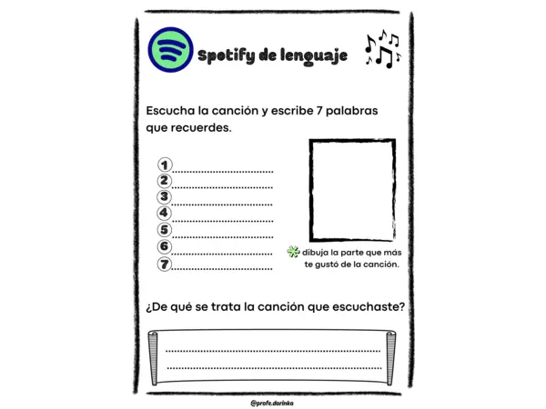 Spotify de lenguaje 