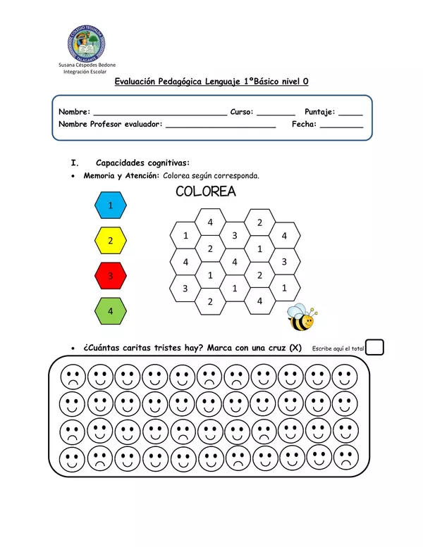 Evaluación Lenguaje Conciencia Fonológica