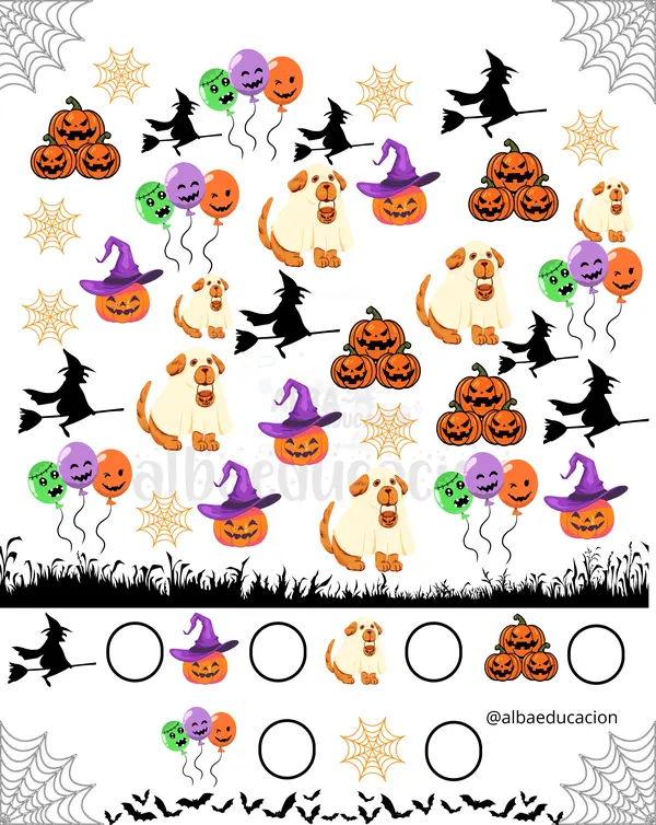 material de Halloween