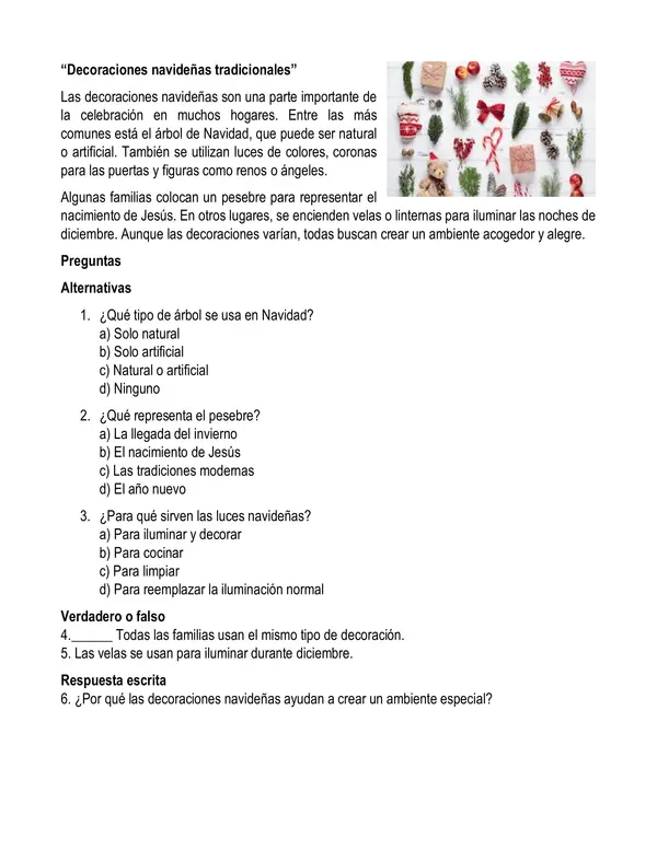 TEXTOS BREVES DE NAVIDAD
