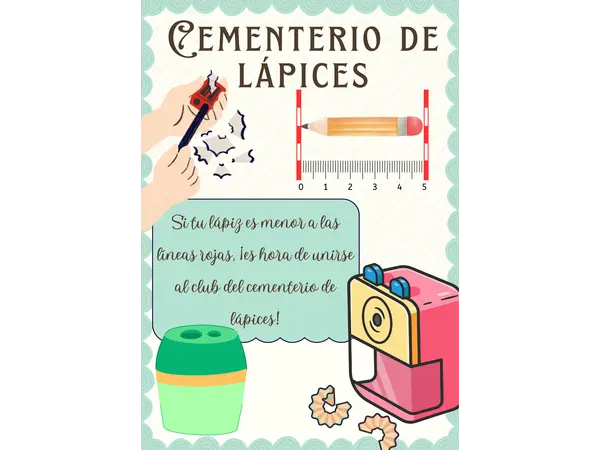 Cementerio de lápices 