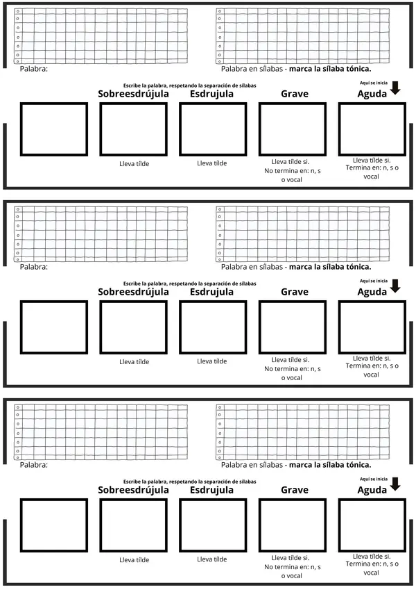 ✨ Reglas de acentuación paso a paso: guía práctica para tus estudiantes
