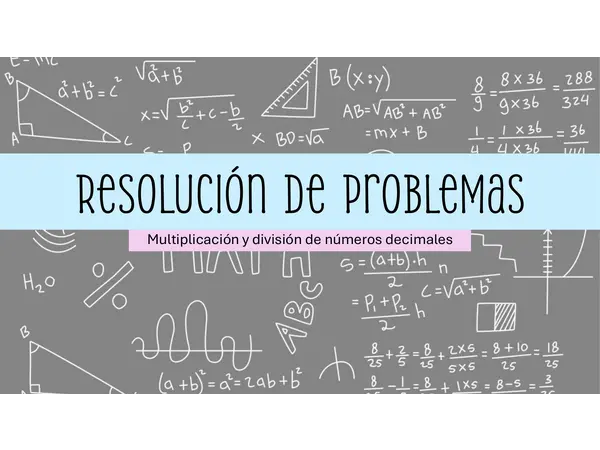 Resolución de problemas - 7mo / 8vo 