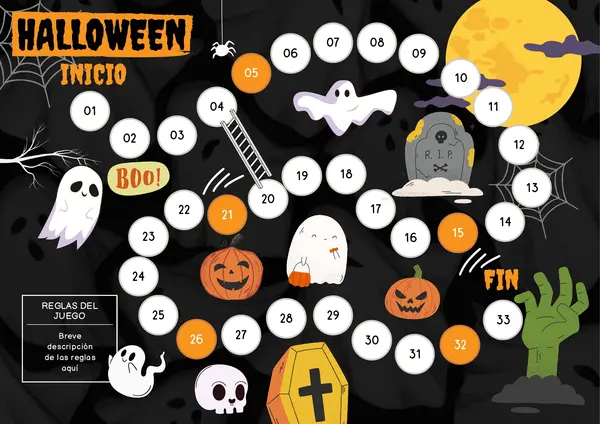 PLANTILLA JUEGO HALLOWEEN