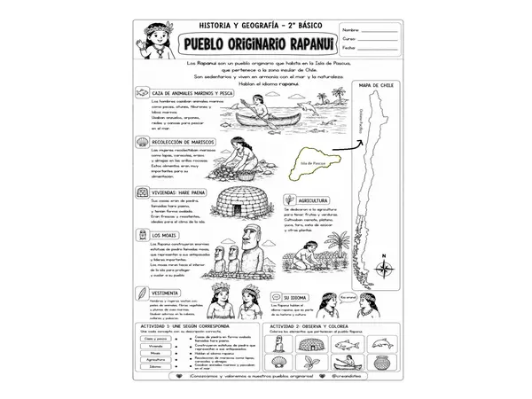guia pueblo originario Rapanui