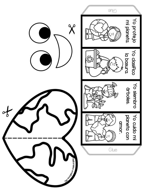 Actividad: Yo cuido mi planeta con amor