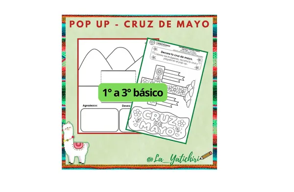 POP UP cruz de mayo